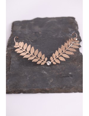 Golden Medieval tiara with...