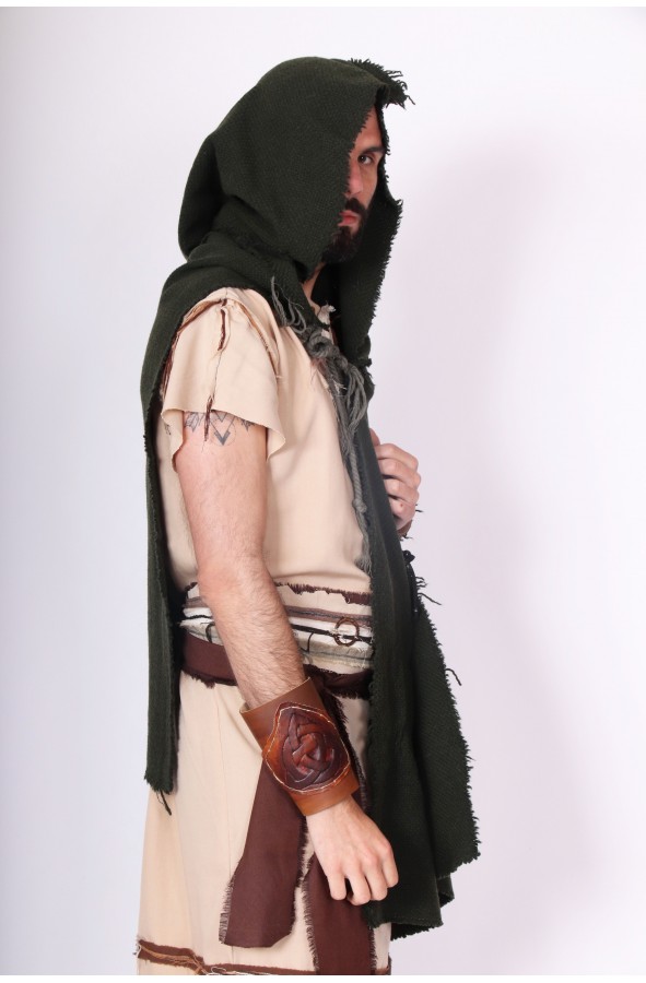 Celtic or Viking green cloak