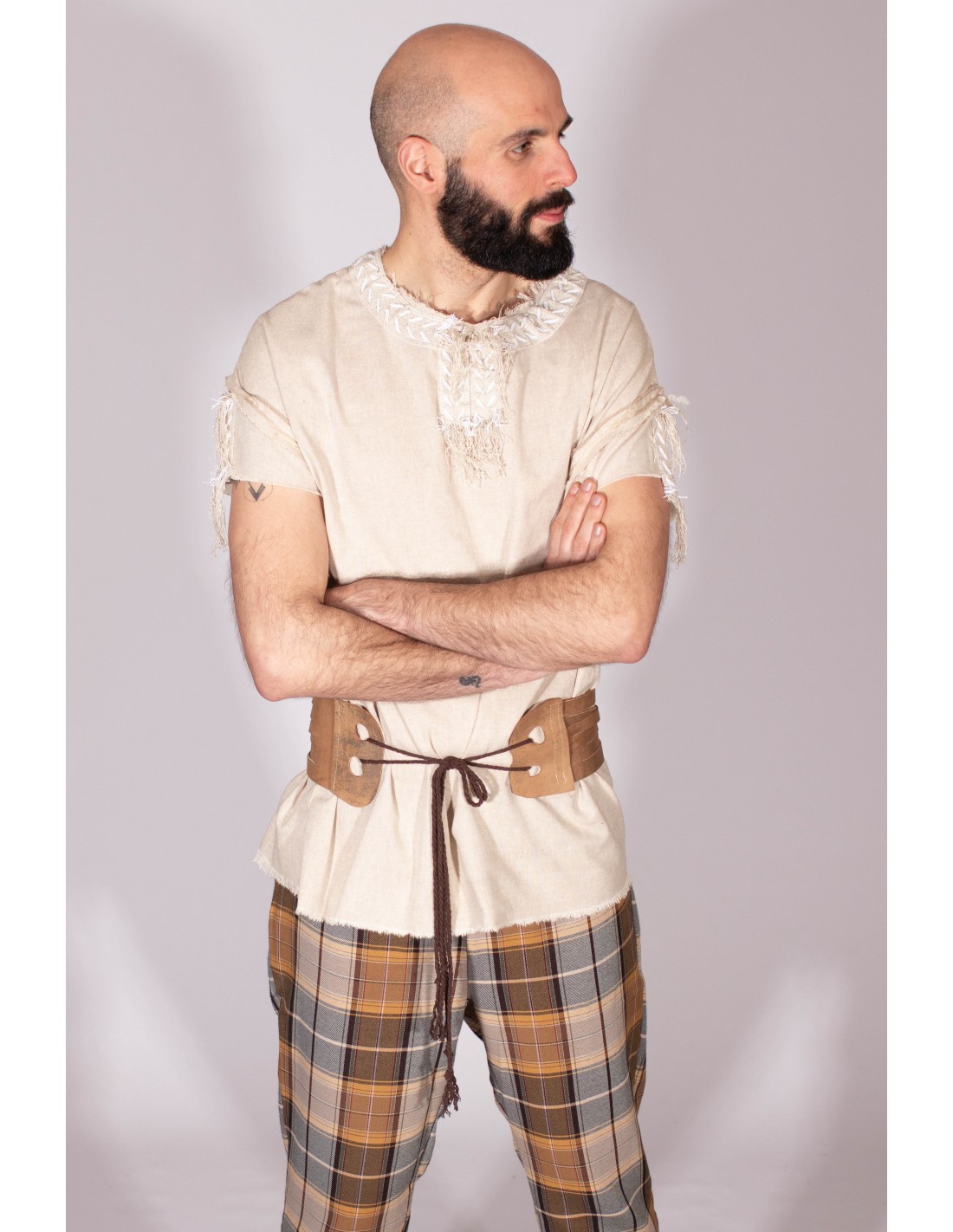 Celtic plaid trousers or Viking trousers
