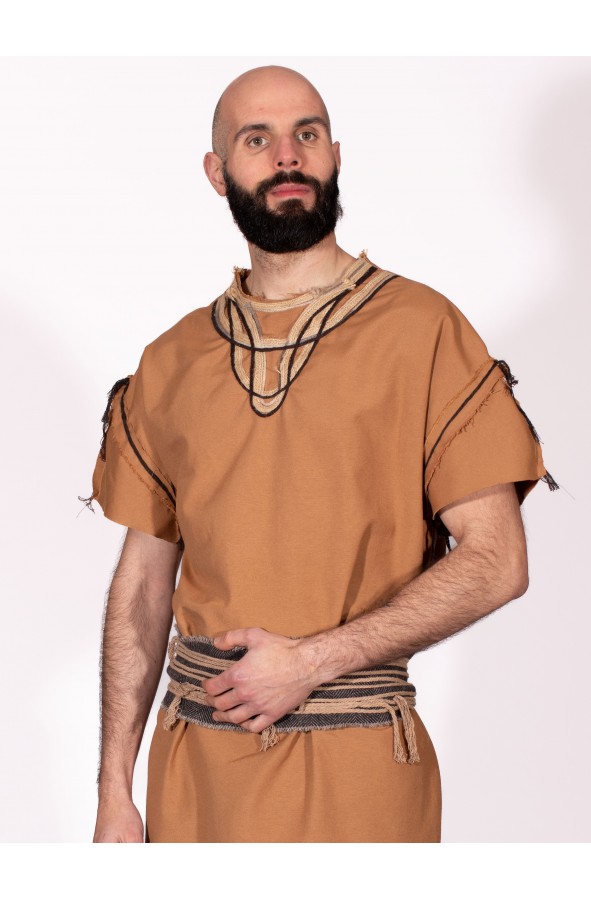 Celtic or Viking costume with rope...