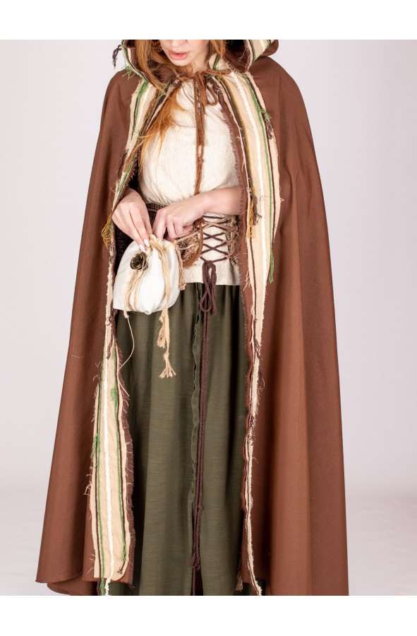 Artisan bag with flower