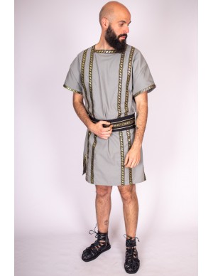 Túnica Romana Hombre Gris...
