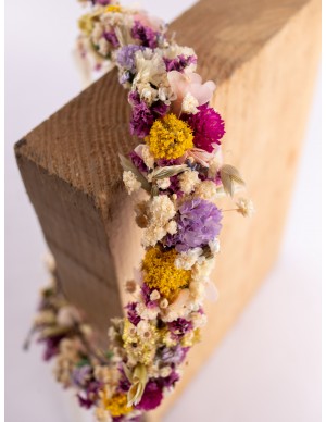 Medieval Dry Flower Headband