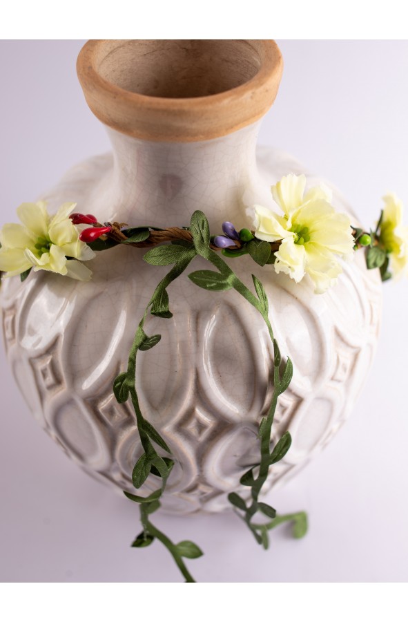 Medieval Flower Headband in Green Medieval Flower Headband in Green