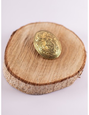 Broche dorado celta o...