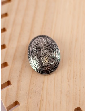 Silver Celtic Brooch