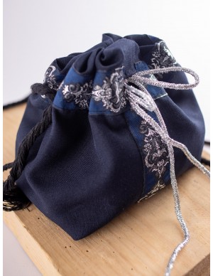Navy Blue Bag with...