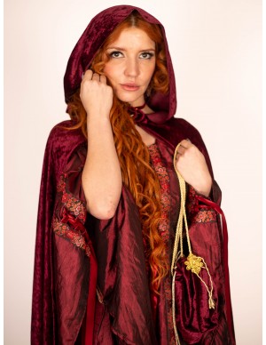 Capa Medieval Aterciopelada...