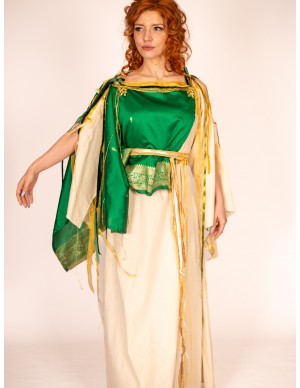 Elegant Roman Dress in...