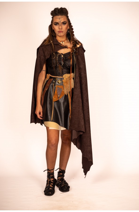 Warrior Celtic or viking cloak in...