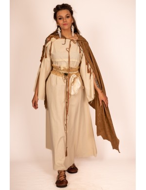 Vestido Medieval Largo en...