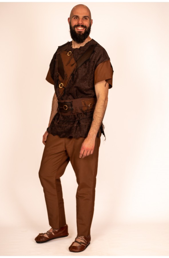 Conjunto Traje Medieval de Mercenario...