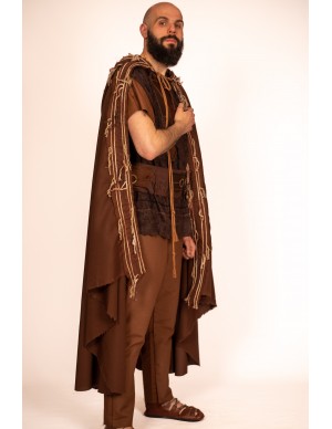 Medieval Hooded Cape -...