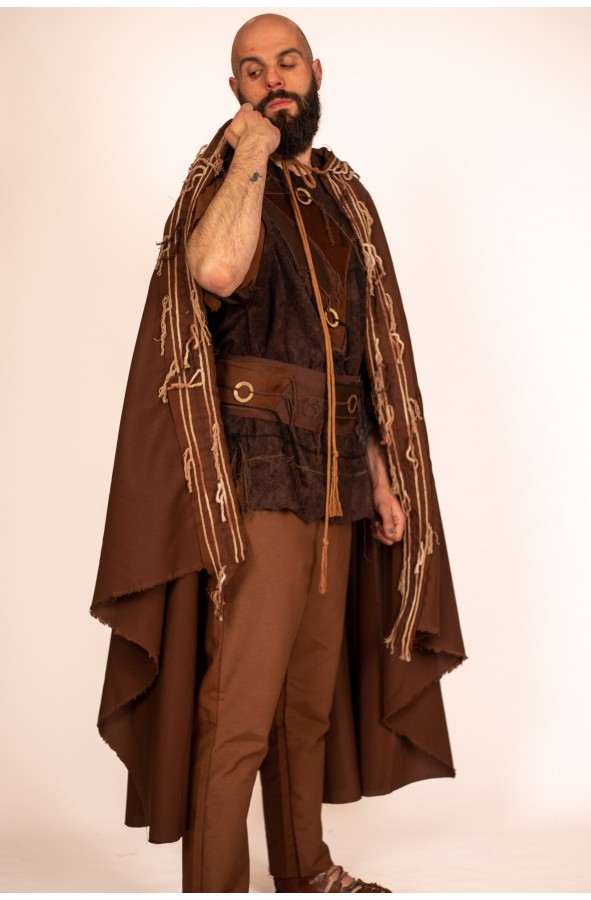 Capa Medieval con Capucha -...