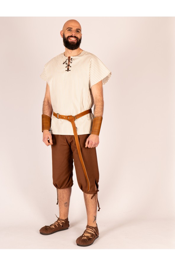 Cinturón de cuero Medieval con...