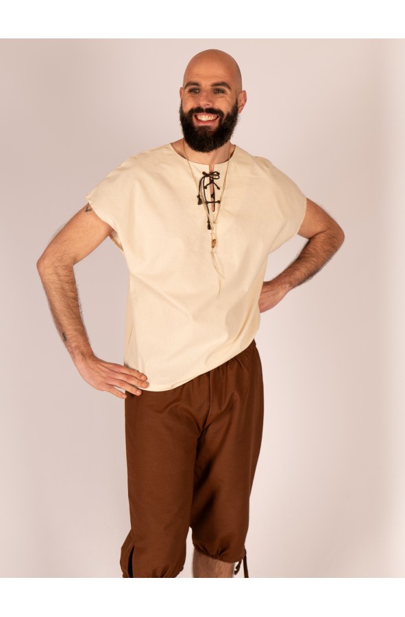 Short medieval cotton shirt –...