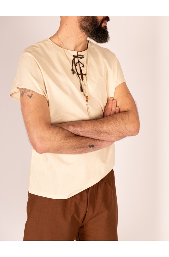 Short medieval cotton shirt –...