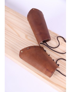 Brazaletes de Cuero con...