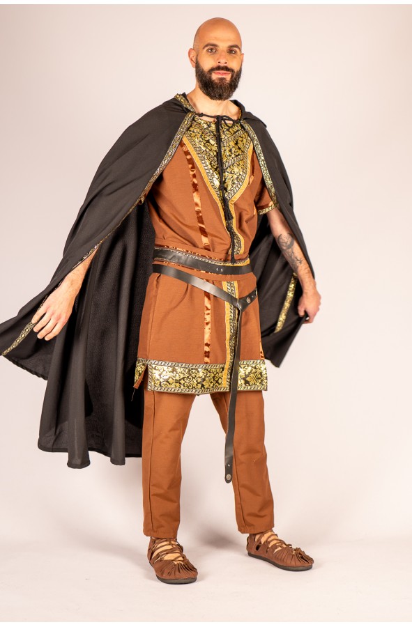 Conjunto medieval noble de túnica y...