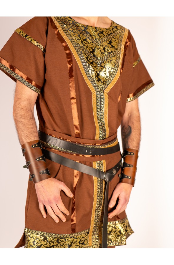 Conjunto medieval noble de túnica y...