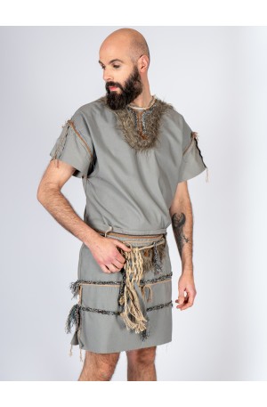 Celtic-Viking Gray Tunic...