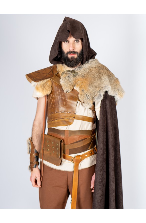 Hombrera de cuero envejecido – Yutecrea