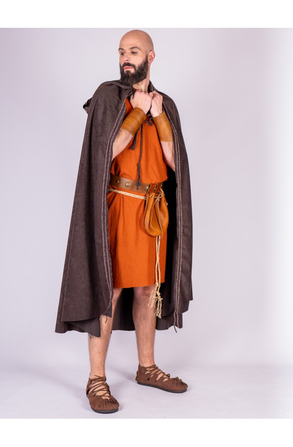 Roman Vegan Suede Cloak