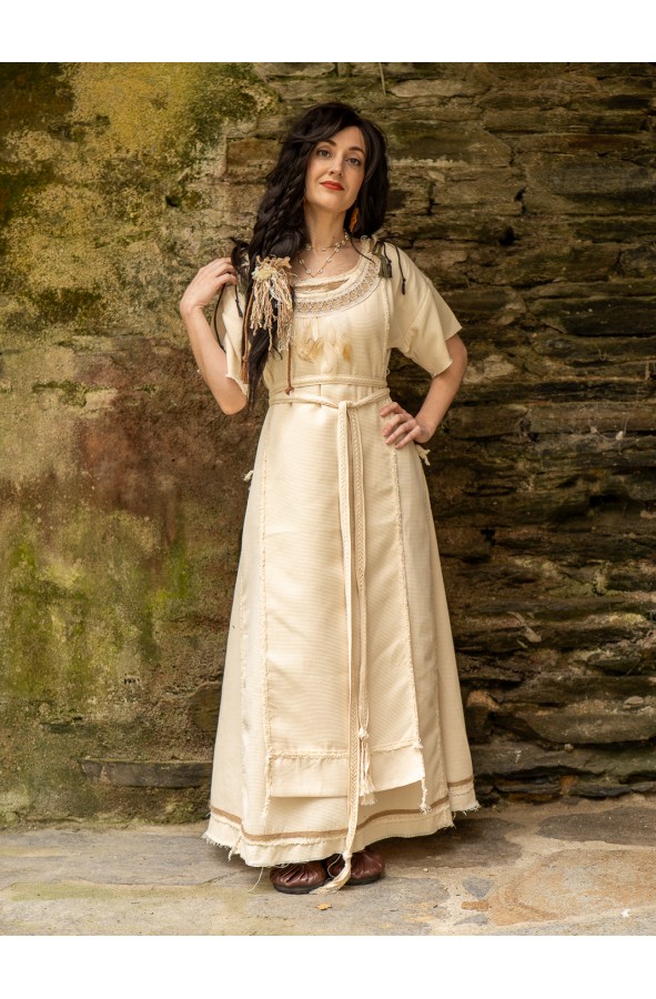 fall peasant dresses Peasant Swing Dress in Black main image 1