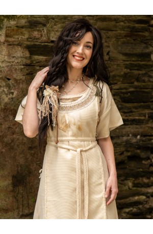 Vestido largo celta o...