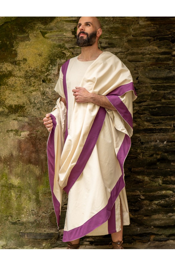 Túnica y toga romana praetexta –...