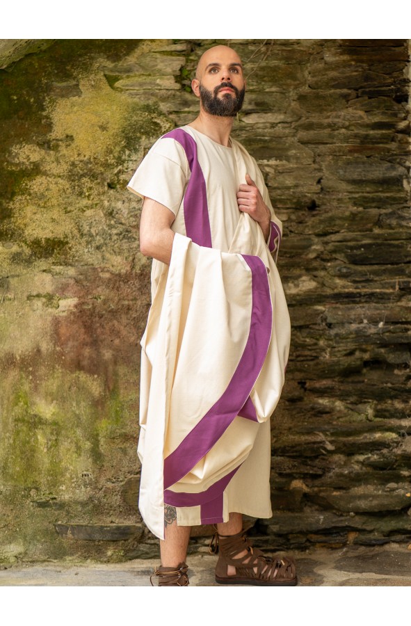 Túnica y toga romana praetexta –...