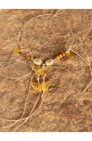 Gargantilla artesanal de...
