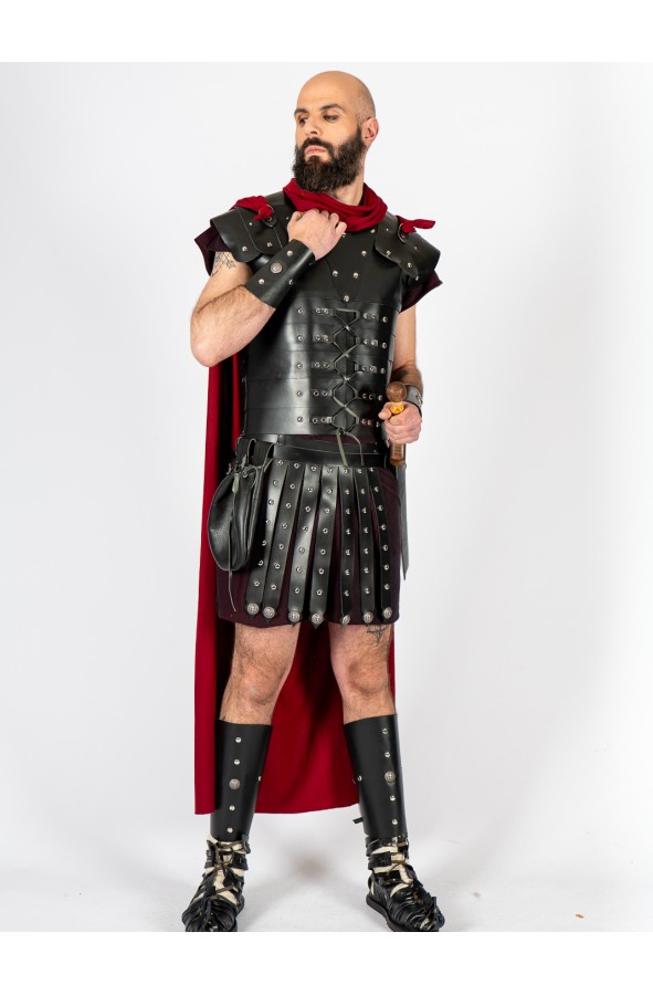 Cinturón cuero con funda para una...