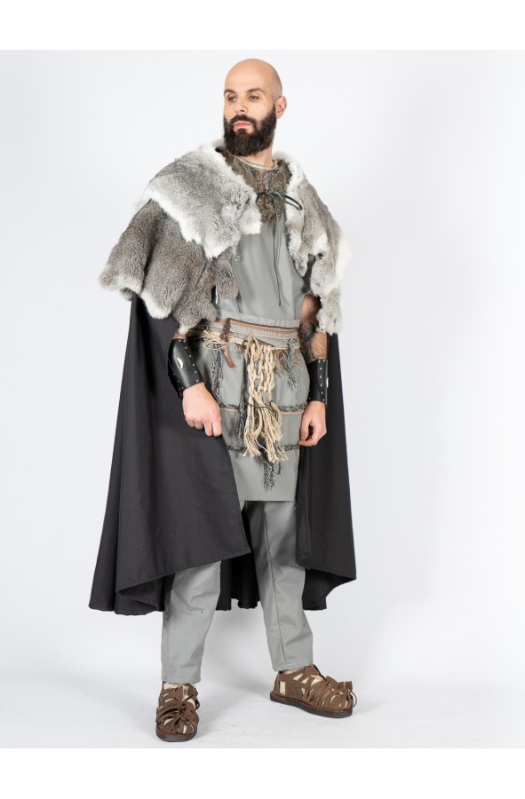 Celtic-Viking Gray Set with Tunic,...
