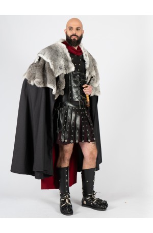 Roman black cloak with...