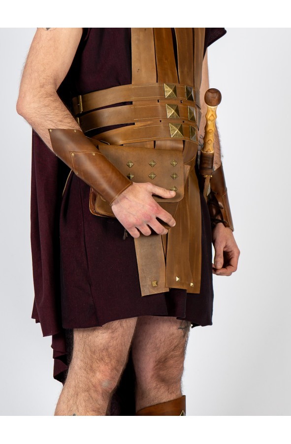 Roman handmade leather bag