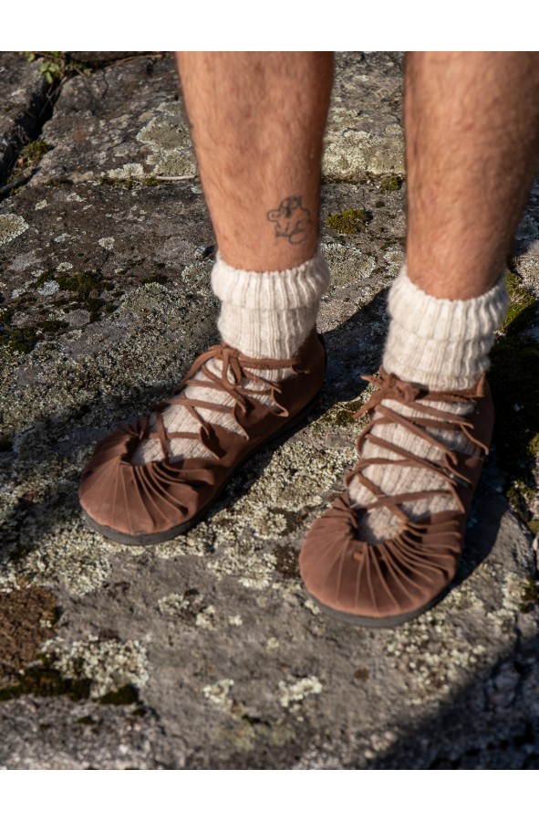 Roman and Celtic leather footwear in...