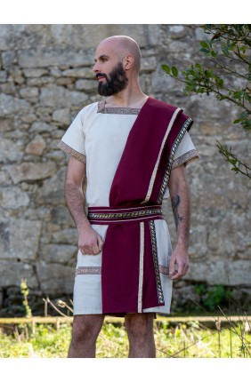 Roman tunic in natural...