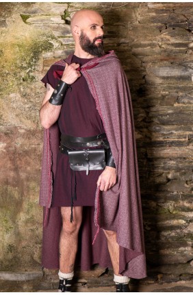 Capa romana granate con...