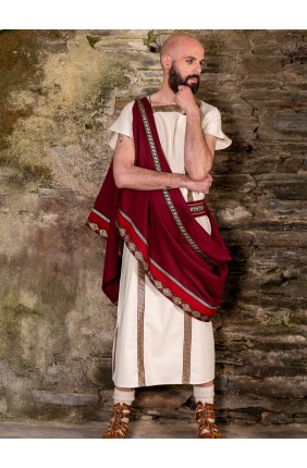 Traje romano largo para...
