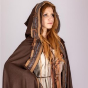 Viking cloak and tunic